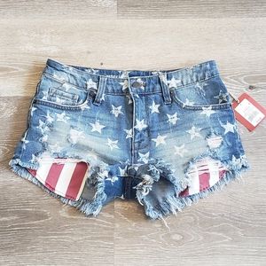Brand New Mossimo Stars and Stripes Shorts